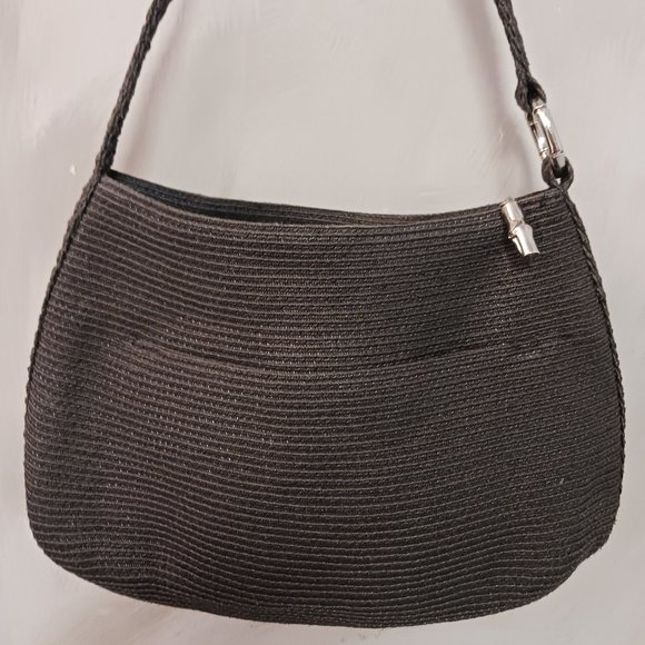 Talbots Woven Straw Shoulder Bag - Picture 1 of 8